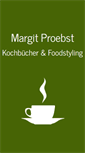 Mobile Screenshot of margit-proebst.de